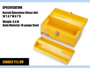 Heavy-duty Woodworking Tool Box